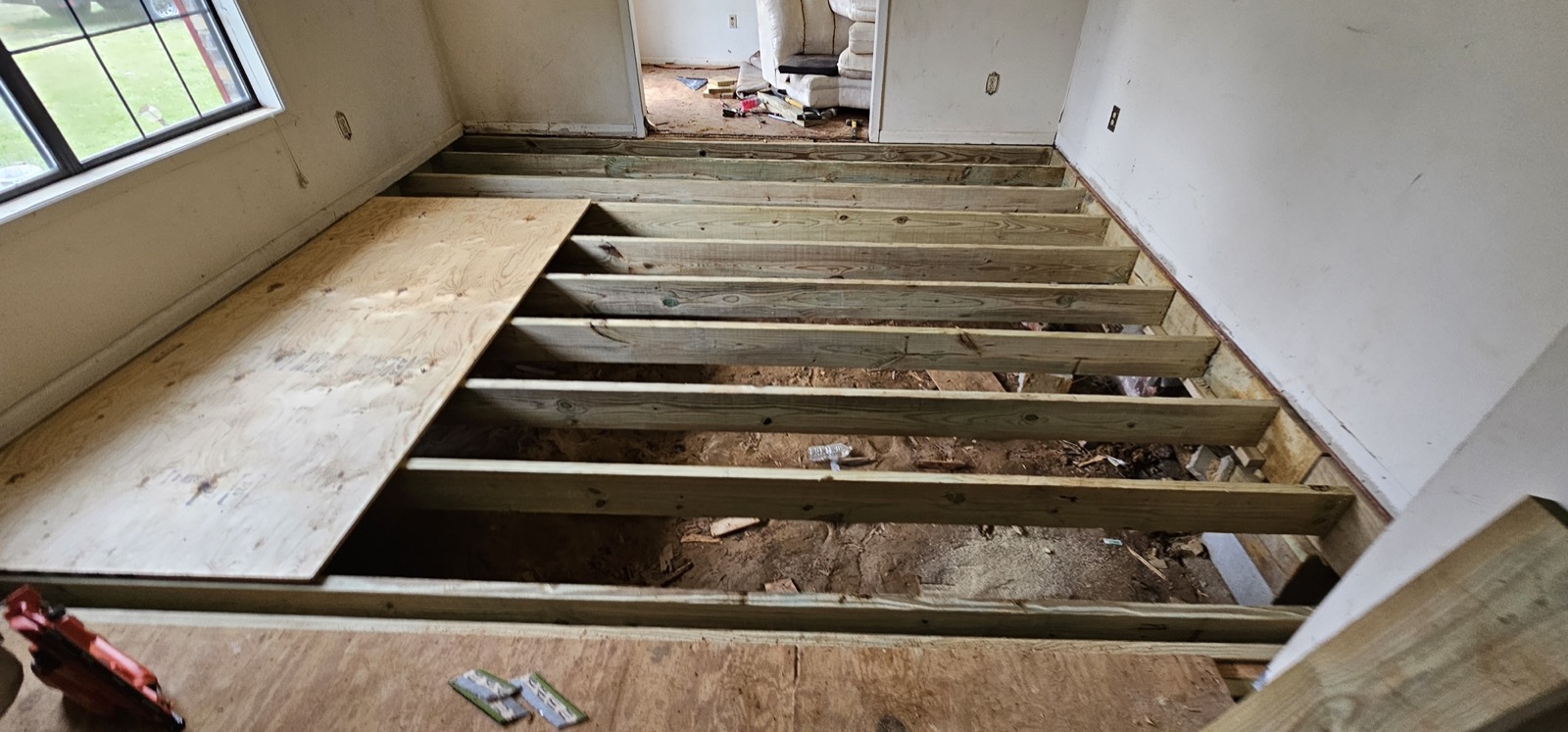 Subfloor replacement